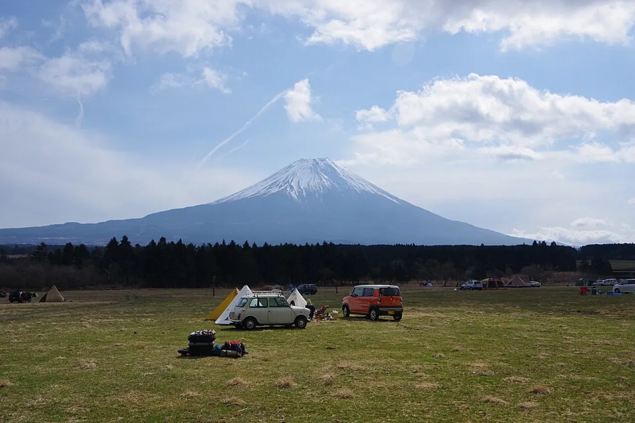 Mount Fuji region near Asagiri Jamboree Auto Campground