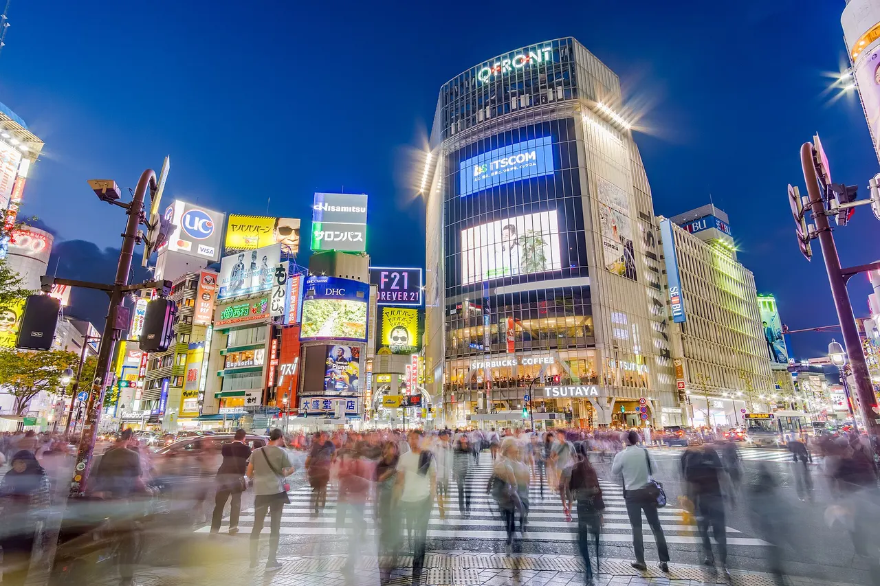 Shibuya Crossing and Hachiko