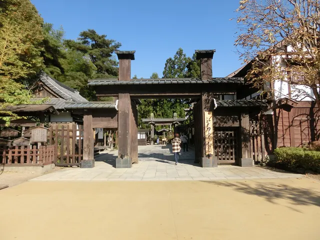 Edo-period streets at Nikko Edomura