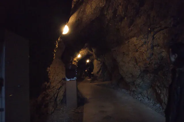 Rock interior of the Enoshima sea caves