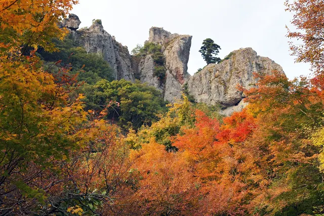 Kankakei Gorge — Autumn Ropeway