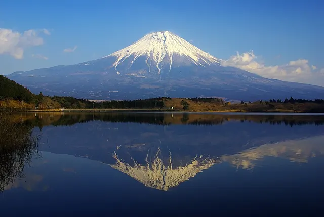 Mount Fuji region near Lake Tanuki Campground