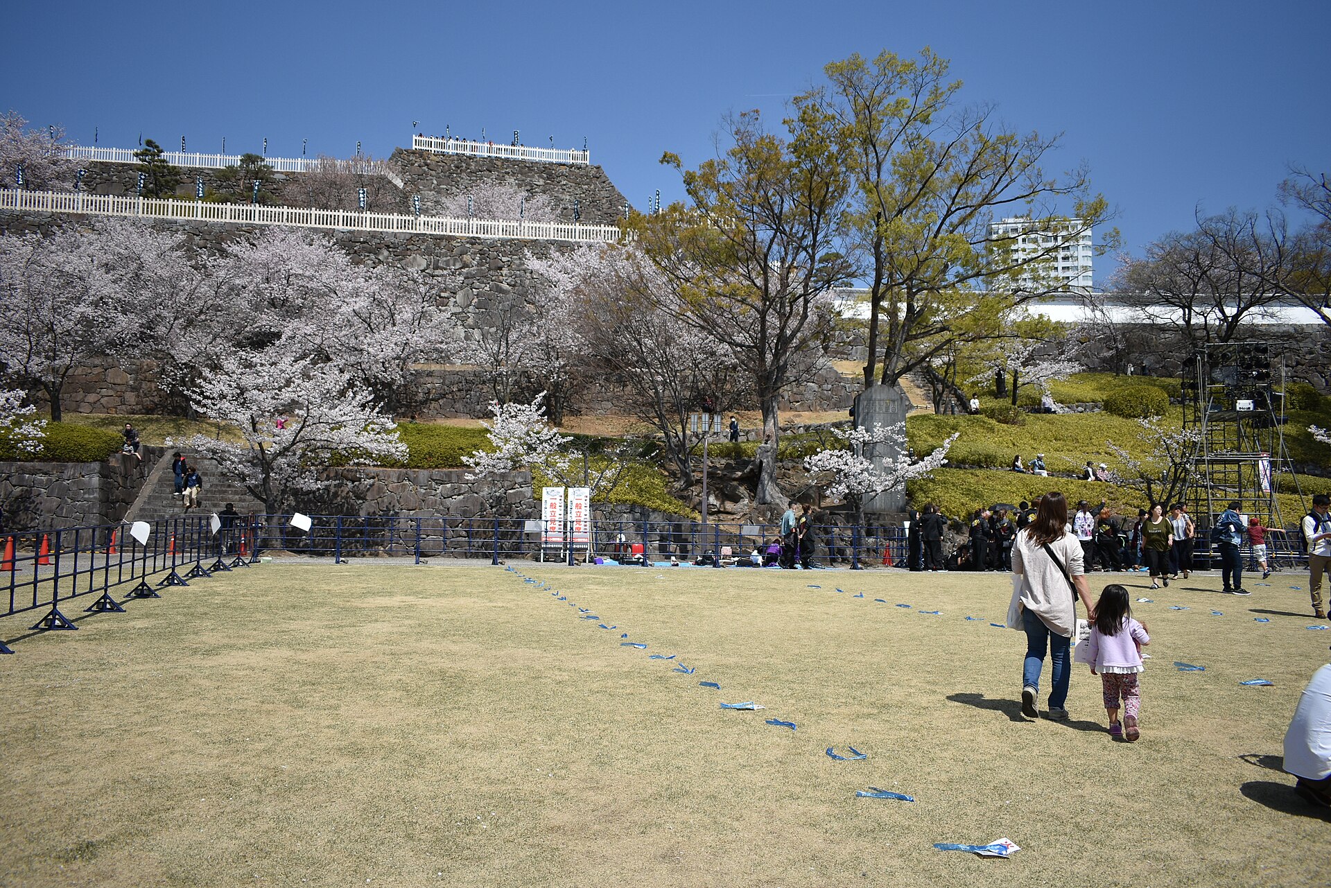 Kofu Castle Ruins, Maizuru Castle Park, Yamanashi