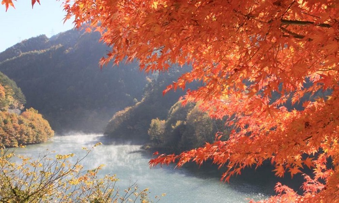 Momiji Lake — Minowa Dam, Nagano