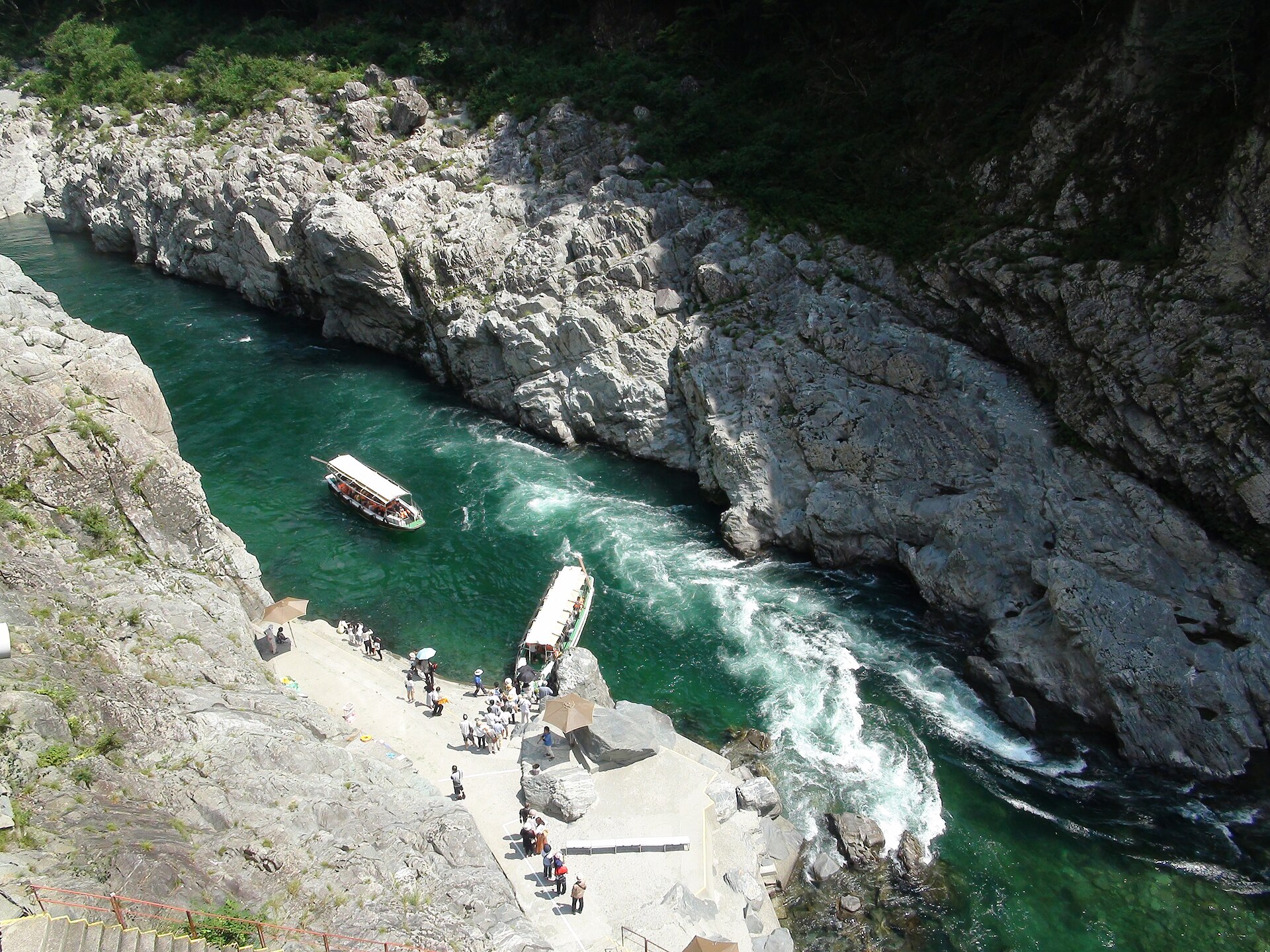 Oboke and Koboke Gorges, Tokushima