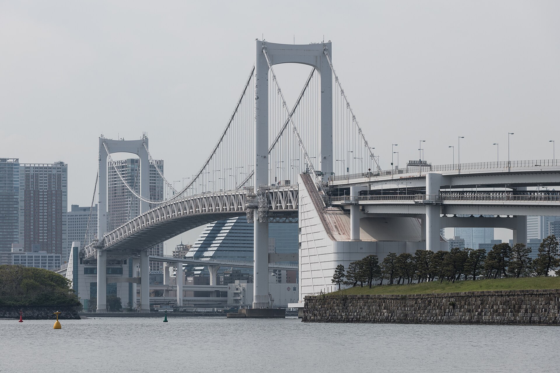 Odaiba and Rainbow Bridge, Tokyo