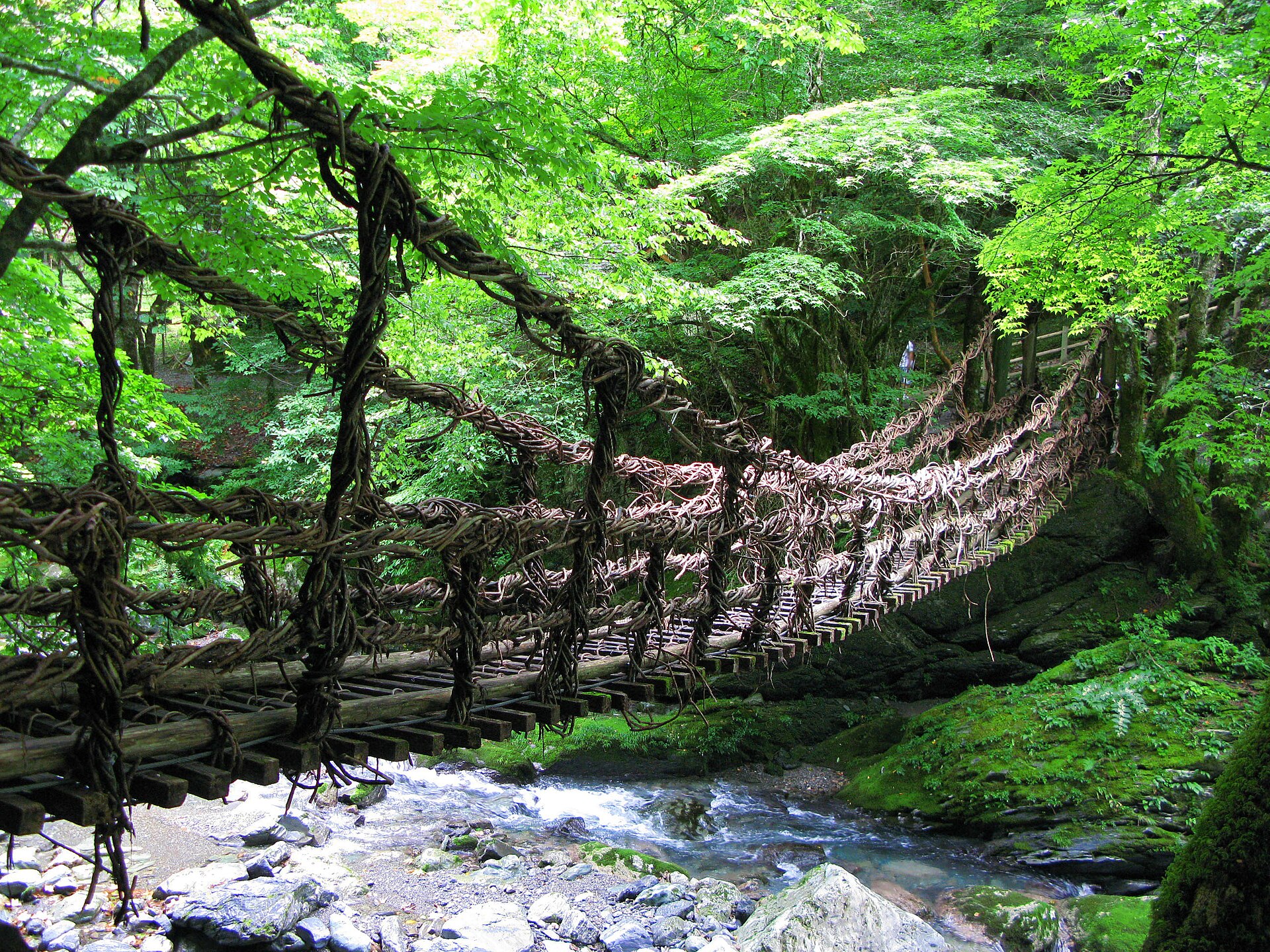 Oku-Iya Double Kazurabashi, Tokushima